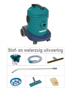 Twinvac 25 stof- en waterzuiger